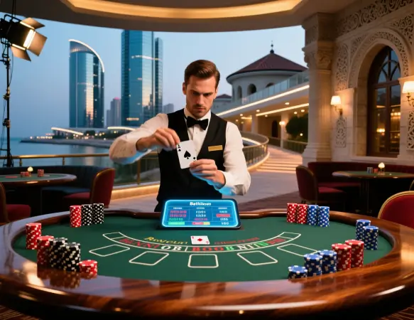 Dynamic Blackjack Game in Action